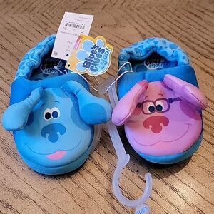 Blue's Clues slippers size L 9/10 NWT 💙